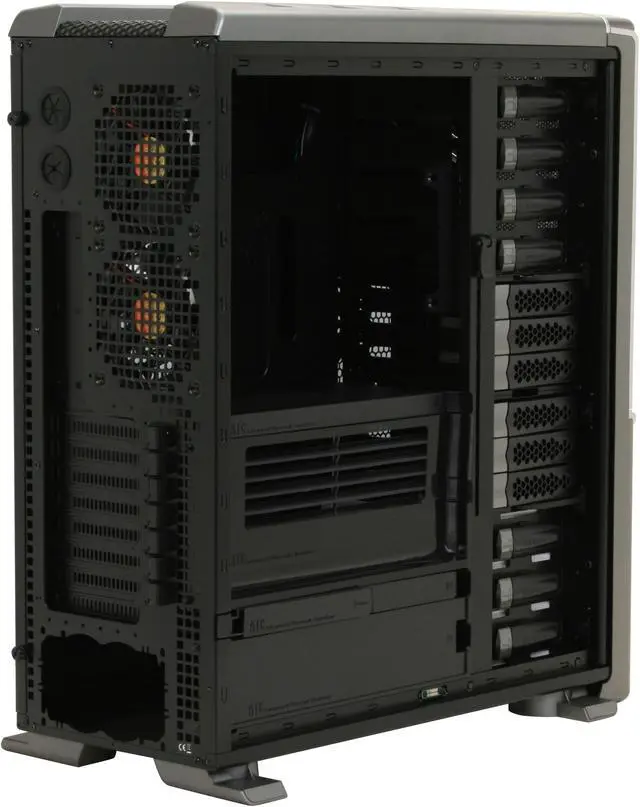 Alt view image 7 of 13 - Thermaltake Spedo Advance Package VI90001W2Z Black 0.8 mm SECC Steel ATX Full Tower Computer Case