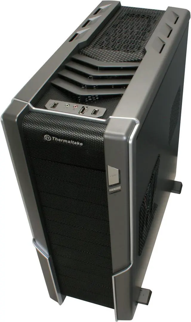 Alt view image 9 of 12 - Thermaltake Spedo VI90001N2Z Black 0.8 mm SECC Steel ATX Full Tower Computer Case