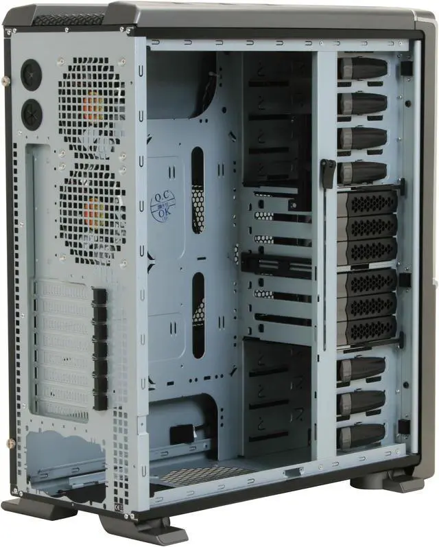 Alt view image 6 of 12 - Thermaltake Spedo VI90001N2Z Black 0.8 mm SECC Steel ATX Full Tower Computer Case
