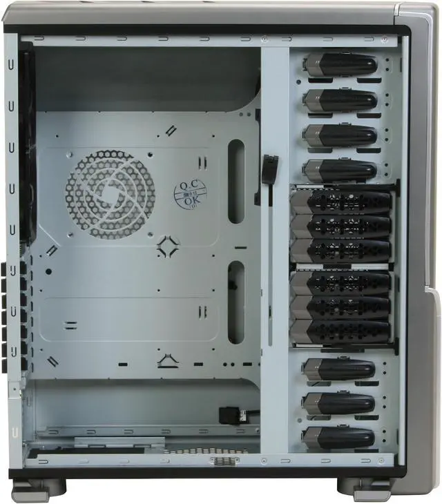 Alt view image 7 of 12 - Thermaltake Spedo VI90001N2Z Black 0.8 mm SECC Steel ATX Full Tower Computer Case
