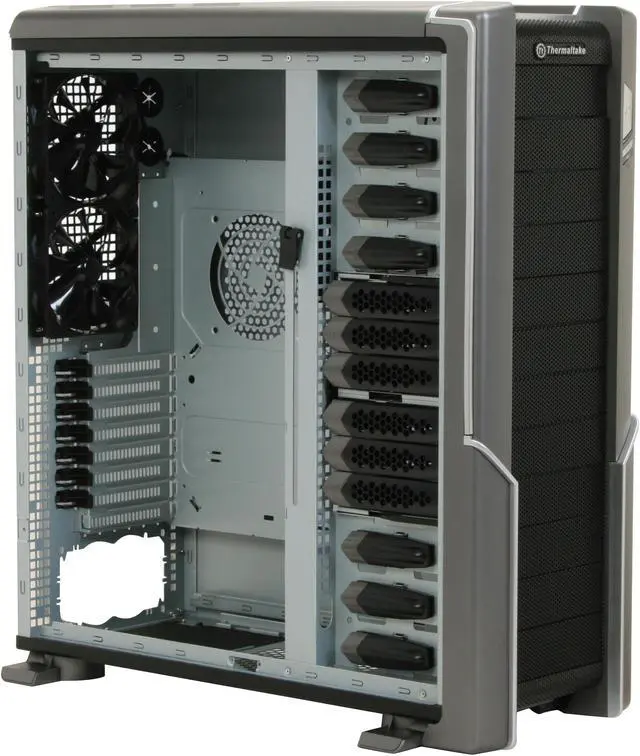 Alt view image 8 of 12 - Thermaltake Spedo VI90001N2Z Black 0.8 mm SECC Steel ATX Full Tower Computer Case