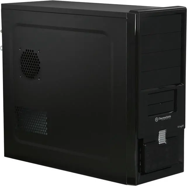Main image of Thermaltake WingRS 200 VJ70001N2Z Black SECC ATX Mid Tower Computer Case