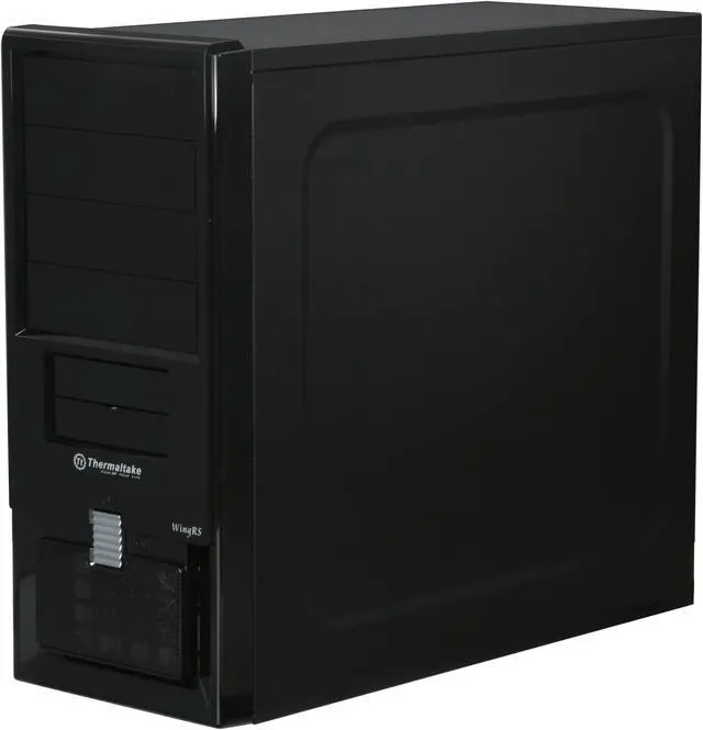 Alt view image 3 of 12 - Thermaltake WingRS 200 VJ70001N2Z Black SECC ATX Mid Tower Computer Case