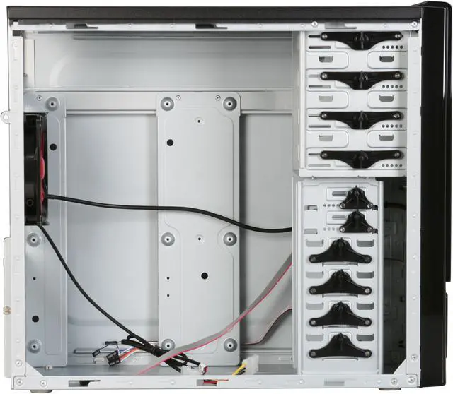 Alt view image 8 of 12 - Thermaltake WingRS 200 VJ70001N2Z Black SECC ATX Mid Tower Computer Case