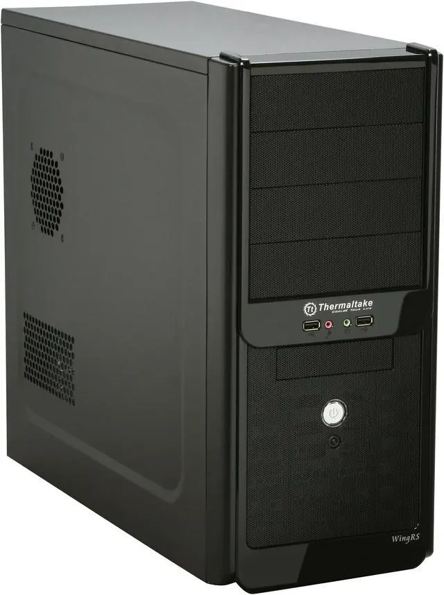 Main image of Thermaltake WingRS 201 VJ60001N2Z Black SECC ATX Mid Tower Computer Case