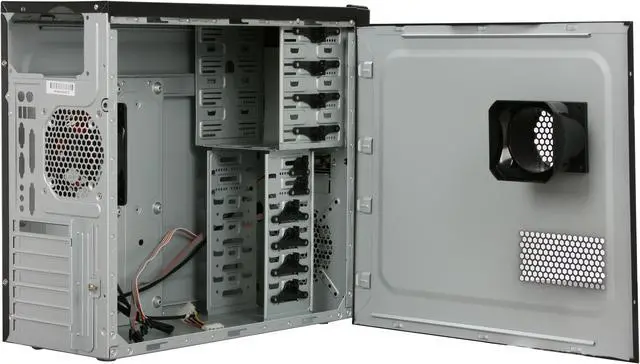 Alt view image 5 of 11 - Thermaltake WingRS 201 VJ60001N2Z Black SECC ATX Mid Tower Computer Case