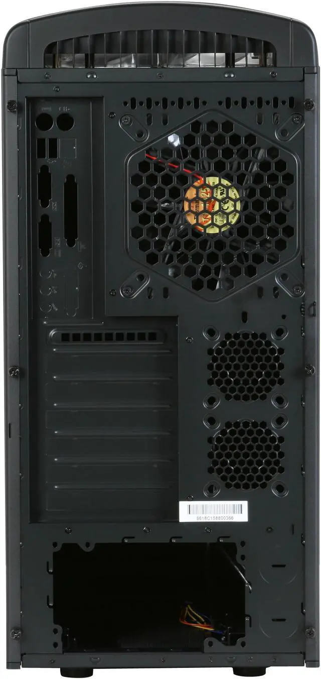 Alt view image 12 of 13 - Thermaltake Element S VK60001N2Z Black SECC ATX Mid Tower Computer Case