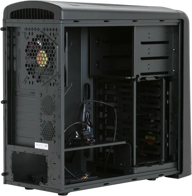 Alt view image 7 of 13 - Thermaltake Element S VK60001N2Z Black SECC ATX Mid Tower Computer Case