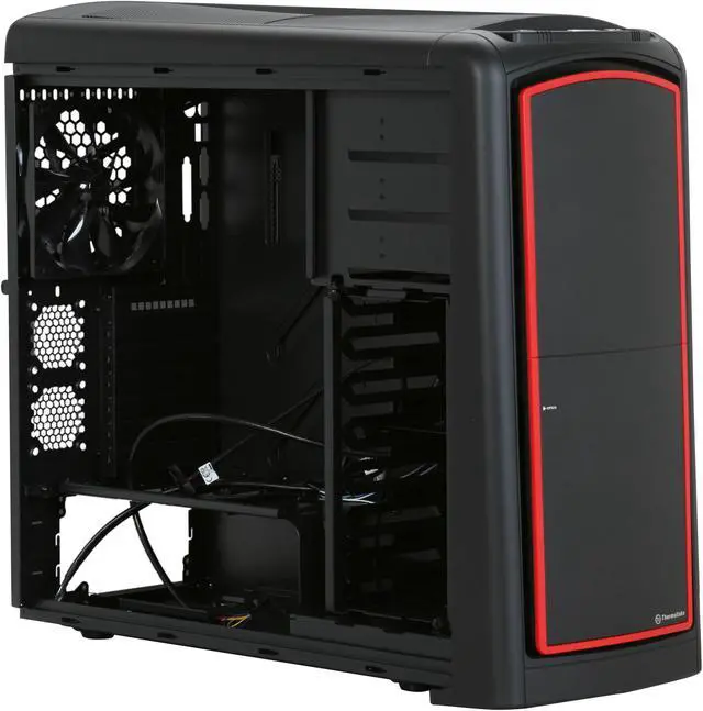 Alt view image 9 of 13 - Thermaltake Element S VK60001N2Z Black SECC ATX Mid Tower Computer Case