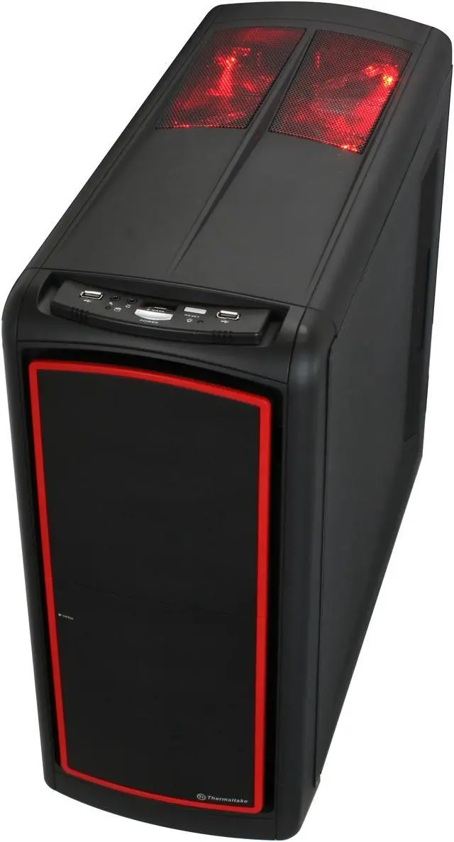 Alt view image 10 of 13 - Thermaltake Element S VK60001N2Z Black SECC ATX Mid Tower Computer Case