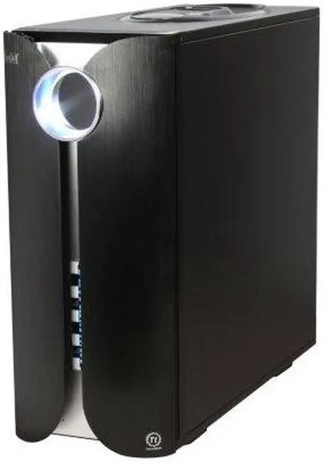Alt view image 2 of 3 - Thermaltake VA9003BWS Black Aluminum/1.0 mm SECC ATX Full Tower Computer Case