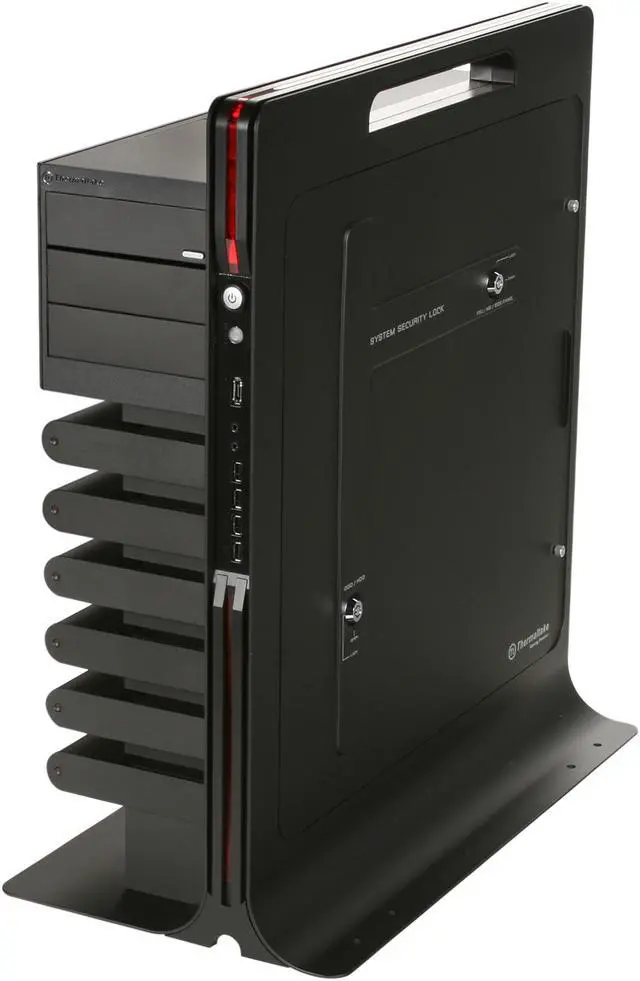 Alt view image 8 of 12 - Thermaltake Level 10 VL30001N1Z Black Aluminum ATX Super Full Tower Gaming Station Computer Case