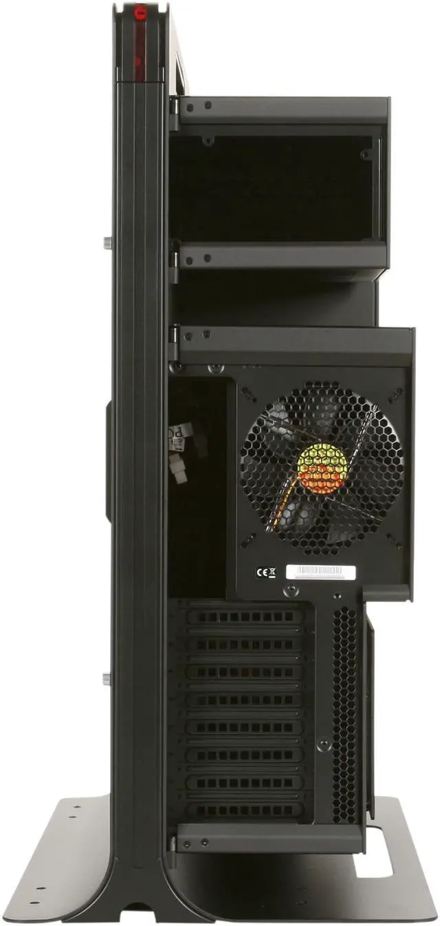 Alt view image 10 of 12 - Thermaltake Level 10 VL30001N1Z Black Aluminum ATX Super Full Tower Gaming Station Computer Case