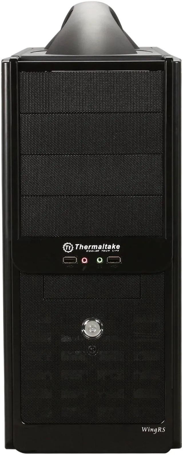 Alt view image 2 of 9 - Thermaltake VL60001N2Z Black SECC ATX Mid Tower Computer Case