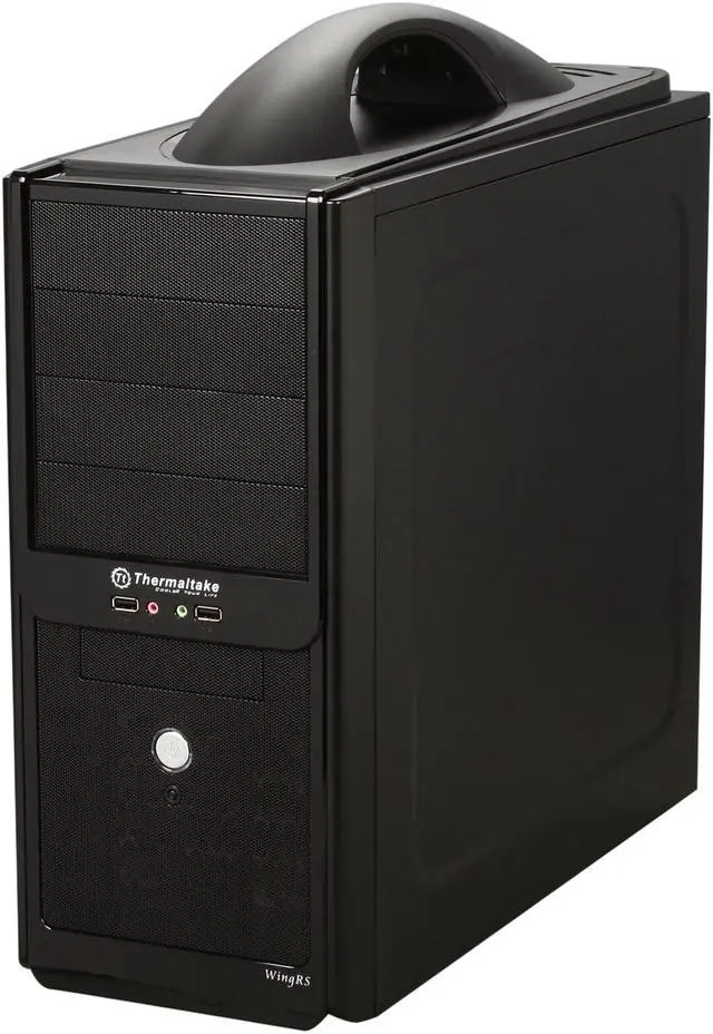 Alt view image 3 of 9 - Thermaltake VL60001N2Z Black SECC ATX Mid Tower Computer Case
