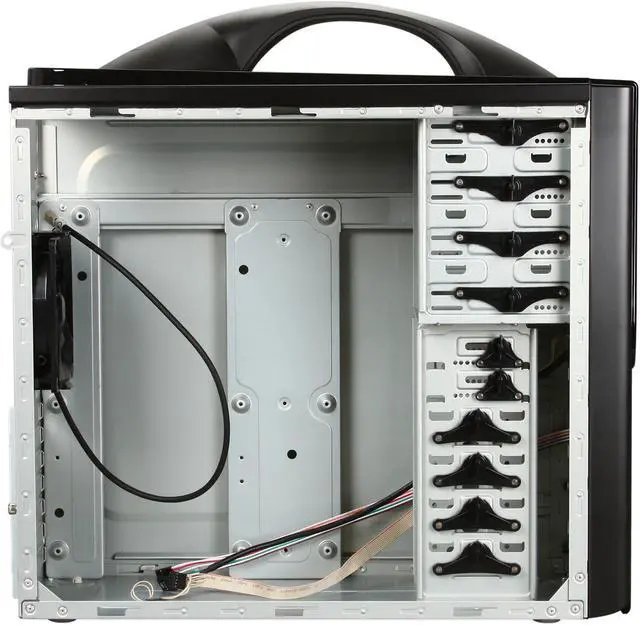 Alt view image 6 of 9 - Thermaltake VL60001N2Z Black SECC ATX Mid Tower Computer Case