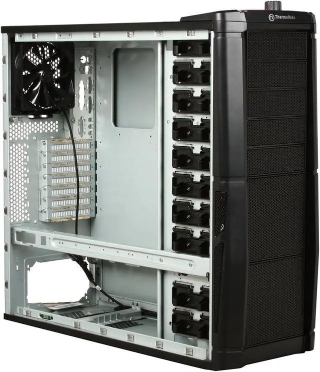 Alt view image 10 of 13 - Thermaltake Element V VL20001W2Z Black Steel SECC / Plastic ATX Full Tower Computer Case