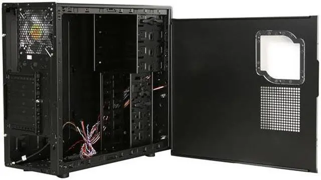 Alt view image 7 of 11 - Thermaltake V3 Black Edition VL80001W2Z Black SECC / Plastic ATX Mid Tower Computer Case