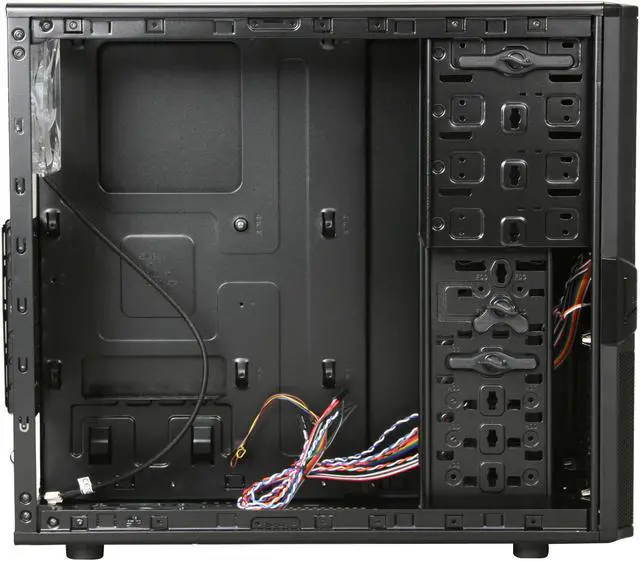Alt view image 8 of 11 - Thermaltake V3 Black Edition VL80001W2Z Black SECC / Plastic ATX Mid Tower Computer Case