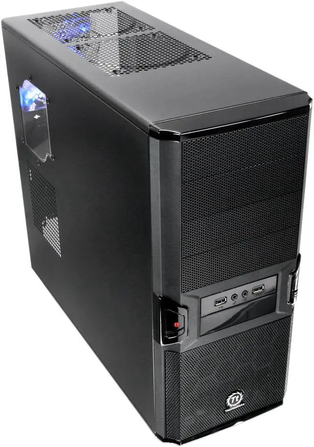 Main image of Thermaltake V3 Black Edition VL80001W2Z Black SECC / Plastic ATX Mid Tower Computer Case