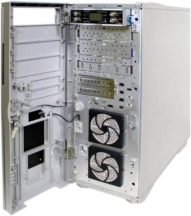 Alt view image 5 of 9 - Thermaltake Xaser III V2420A Silver Aluminum ATX Mid Tower Computer Case 420W Silent Purepower Power Supply