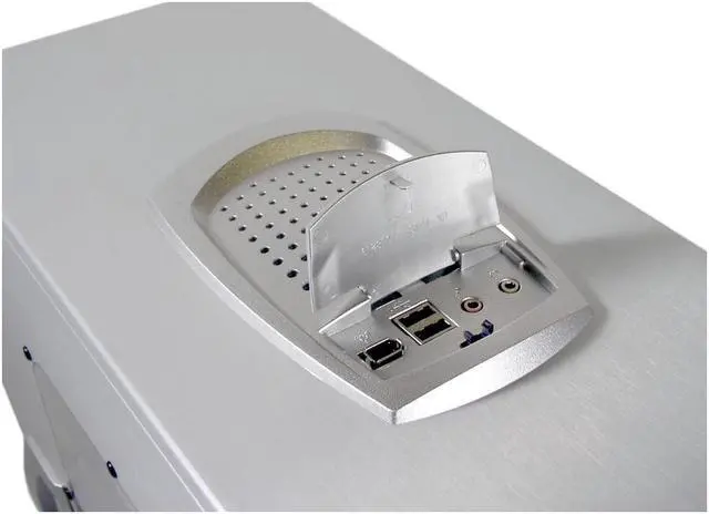 Alt view image 8 of 9 - Thermaltake Xaser III V2420A Silver Aluminum ATX Mid Tower Computer Case 420W Silent Purepower Power Supply