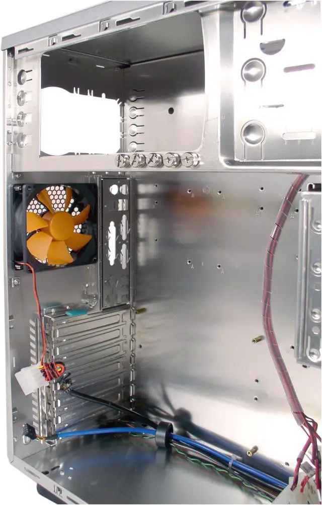 Alt view image 5 of 7 - Thermaltake XASER III LanFire VM2000A Silver Aluminum / Plastic ATX Mid Tower Computer Case
