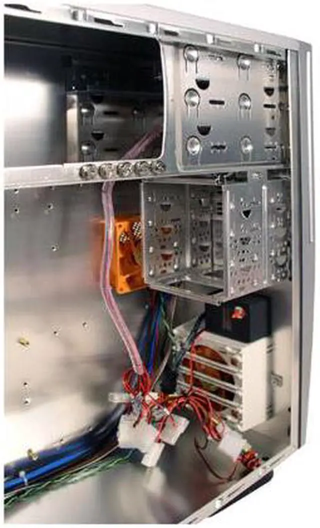 Alt view image 4 of 7 - Thermaltake XASER III LanFire VM2000A Silver Aluminum / Plastic ATX Mid Tower Computer Case