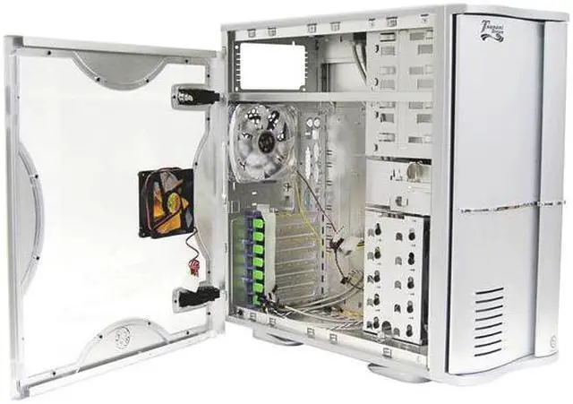 Alt view image 6 of 10 - Thermaltake Tsunami VA3000SWA Silver Aluminum Modern Dream Tower Chassis Computer Case