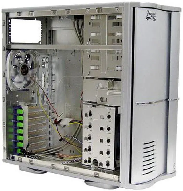 Alt view image 8 of 10 - Thermaltake Tsunami VA3000SWA Silver Aluminum Modern Dream Tower Chassis Computer Case
