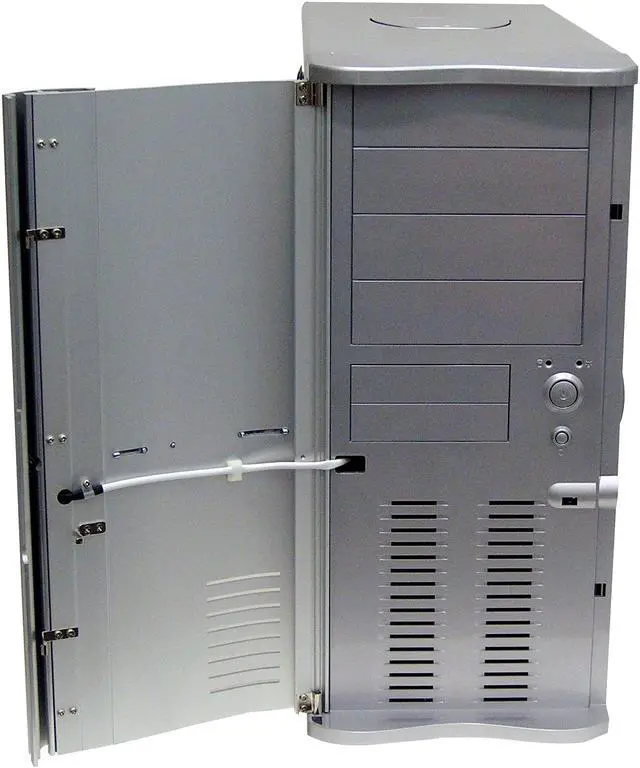 Alt view image 3 of 9 - Thermaltake Tsunami VA3000SNA Silver 0.8 mm All aluminum made ATX Mid Tower Computer Case