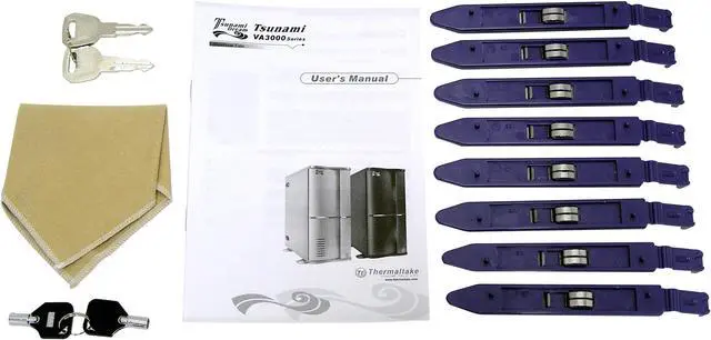 Alt view image 8 of 9 - Thermaltake Tsunami VA3000SNA Silver 0.8 mm All aluminum made ATX Mid Tower Computer Case