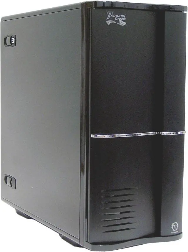 Alt view image 2 of 9 - Thermaltake Tsunami VA3000BNA Black Aluminum ATX Mid Tower Computer Case