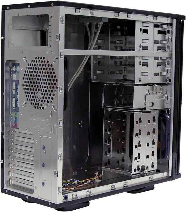 Alt view image 7 of 9 - Thermaltake Tsunami VA3000BNA Black Aluminum ATX Mid Tower Computer Case