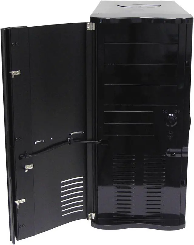 Alt view image 5 of 16 - Thermaltake Tsunami VA3400BWA Black- Mirror Coating Aluminum ATX Mid Tower Computer Case 400W Power Supply