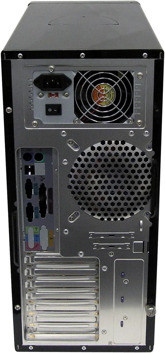 Alt view image 7 of 11 - Thermaltake Tsunami VA 3400BNA Black Aluminum ATX Mid Tower Computer Case 400W Power Supply