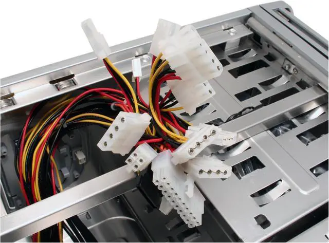 Alt view image 9 of 11 - Thermaltake Tsunami VA 3400BNA Black Aluminum ATX Mid Tower Computer Case 400W Power Supply