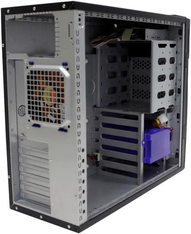 Alt view image 5 of 10 - Thermaltake SViking VA4000BWS Black 0.8 mm SECC Chassis ATX Mid Tower Computer Case