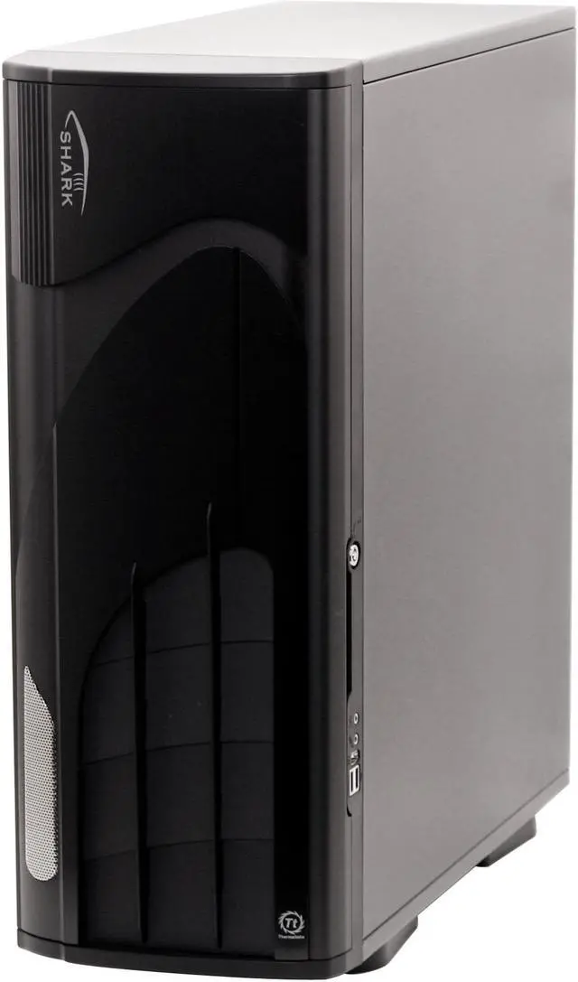 Alt view image 5 of 13 - Thermaltake SHARK VA7000BWA Black Aluminum ATX Full Tower Computer Case