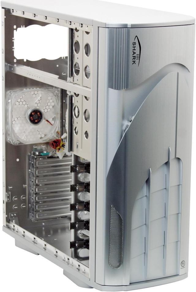 Alt view image 11 of 13 - Thermaltake SHARK VA7000SWA Silver 1.0 mm All aluminum ATX Full Tower Computer Case