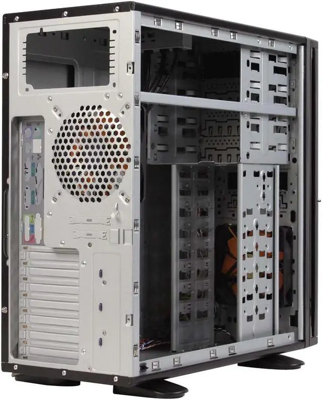Alt view image 8 of 11 - Thermaltake SOPRANO VB1000BWS Black 0.8mm SECC Chassis, Plastic Front Door ATX Mid Tower Computer Case