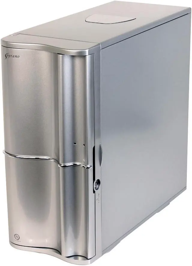 Alt view image 3 of 14 - Thermaltake VB1000SNS Silver Steel / Plastic ATX Mid Tower Computer Case