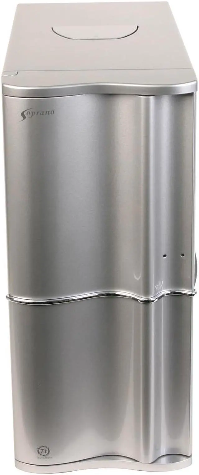 Alt view image 2 of 14 - Thermaltake VB1000SNS Silver Steel / Plastic ATX Mid Tower Computer Case