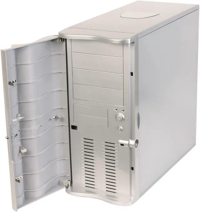 Alt view image 4 of 14 - Thermaltake VB1000SNS Silver Steel / Plastic ATX Mid Tower Computer Case