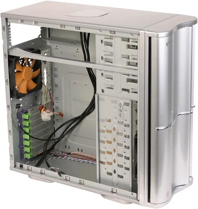 Alt view image 8 of 14 - Thermaltake VB1000SNS Silver Steel / Plastic ATX Mid Tower Computer Case