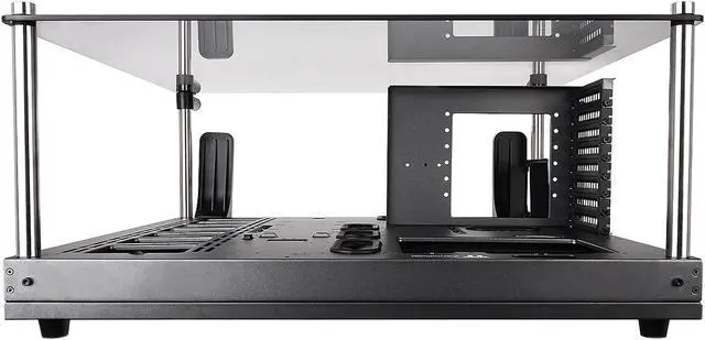 Alt view image 6 of 9 - Thermaltake Core P5 TG Ti ATX Vertical GPU Modular Gaming Open Frame Computer Case CA-1E7-00M9WN-00