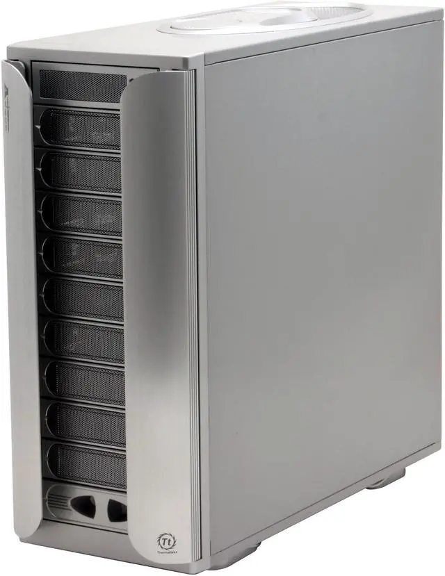 Alt view image 4 of 16 - Thermaltake Armor VA8000SWA Silver Aluminum ATX Full Tower Computer Case