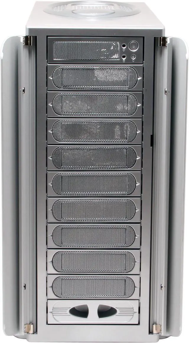 Alt view image 11 of 16 - Thermaltake Armor VA8000SWA Silver Aluminum ATX Full Tower Computer Case