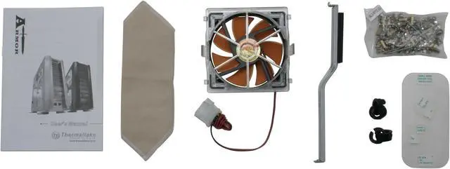 Alt view image 10 of 12 - Thermaltake Armor VA8000BNS Black Chassis: 1.0mm SECC, Front Bezel: Aluminum ATX Full Tower Computer Case