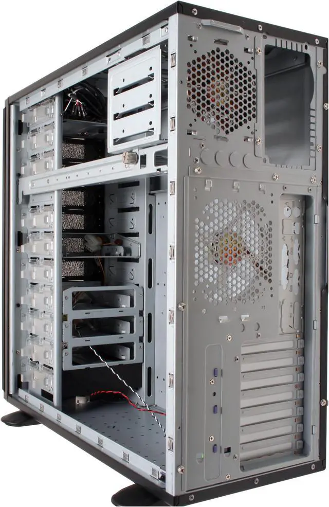 Alt view image 8 of 12 - Thermaltake Armor VA8000BNS Black Chassis: 1.0mm SECC, Front Bezel: Aluminum ATX Full Tower Computer Case